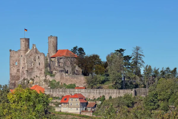 Blick Auf Burg Hanstein Przewodniczący — Zdjęcie stockowe