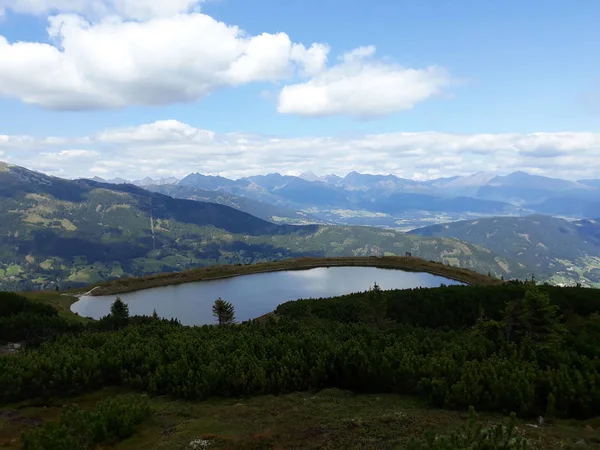 Wasserspeicher Katschberg — Stockfoto