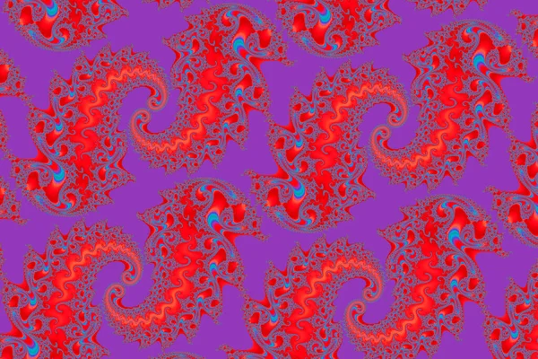 Орнамент Пейслі Пурпуровим Тлом — стокове фото