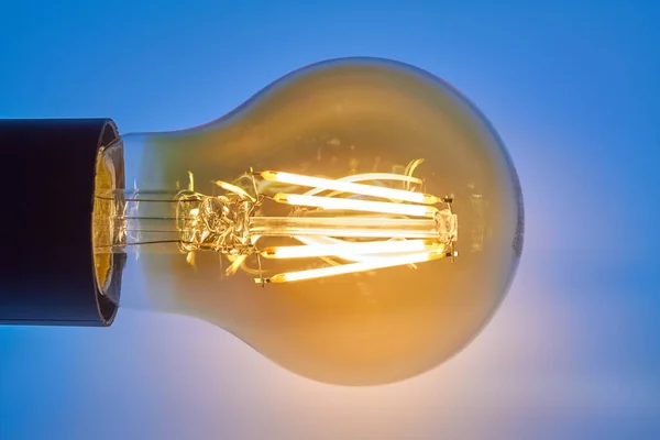 Kugelförmige Lampe Die Mit Leds Licht Erzeugt — Stockfoto