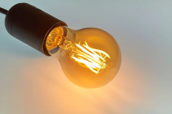 Lampe Sphérique Qui Génère Lumière Avec Des Led — Photo