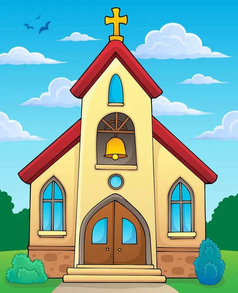 Church Building Theme Image — Stock Photo, Image