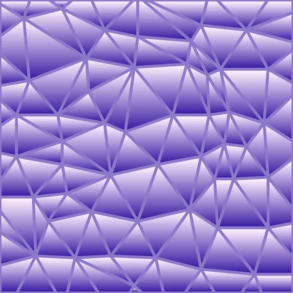 Abstract Vector Glas Lood Driehoek Mozaïek Achtergrond Paars Violet — Stockfoto