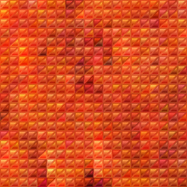 Vector Abstracto Vidrieras Triángulo Mosaico Fondo Rojo Naranja —  Fotos de Stock