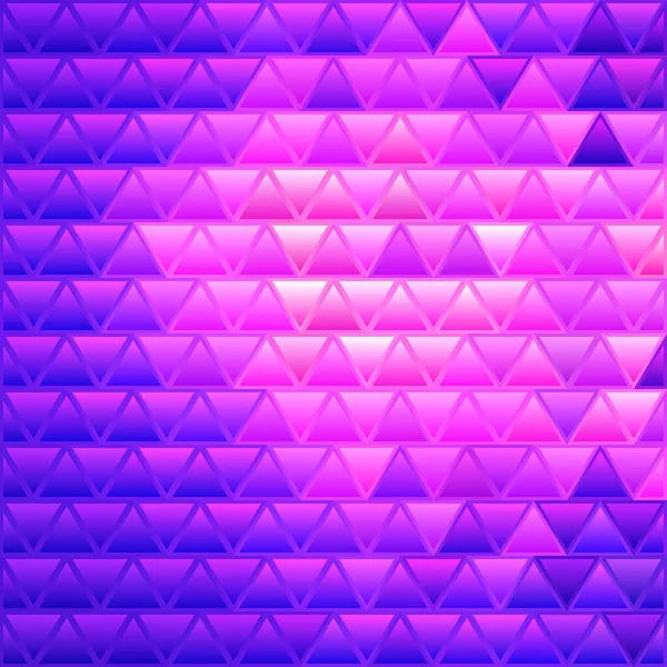 Abstract Vector Stained Glass Triangle Mosaic Background Purple Violet — Stock Photo, Image