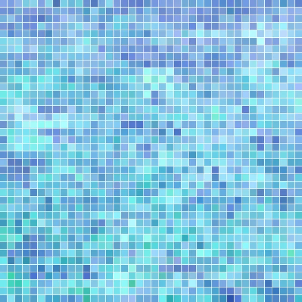 Vector Abstracto Pixel Cuadrado Fondo Mosaico Azul Claro —  Fotos de Stock