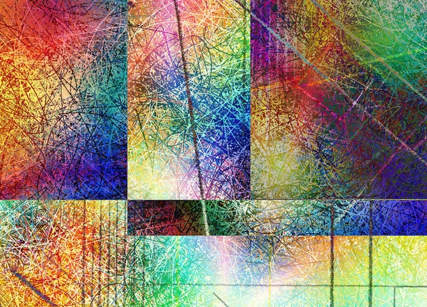 Kleurrijke Abstractie Vloeibare Lijnen Van Kleurbeweging Weergave — Stockfoto
