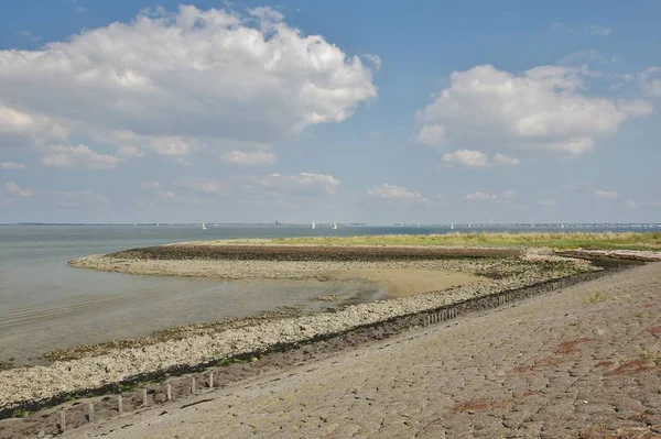 Oosterschelde Koło Colijnsplaat North Beveland Zeeland Holandia — Zdjęcie stockowe