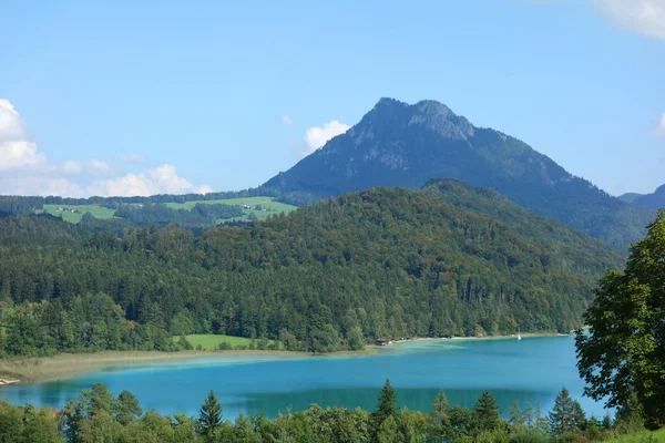 Fuschlsee Στη Salzburger Land Της Αυστρίας — Φωτογραφία Αρχείου