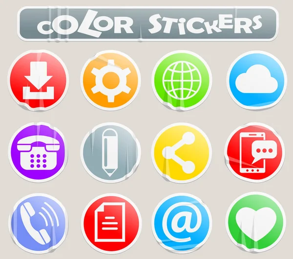 Social Media Professional Web Icons Your Design — Stock Photo, Image