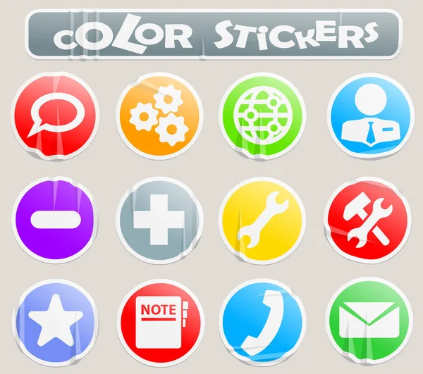 Web Tools Vector Icons User Interface Design — Stock Photo, Image