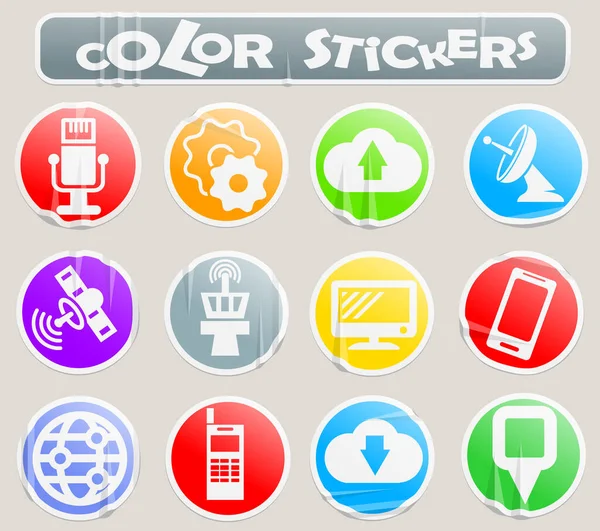 Tech Vector Icons User Interface Design — Stock Photo, Image