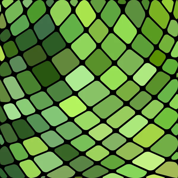 Vector Abstracto Manchado Vidrio Mosaico Fondo Verde Marrón —  Fotos de Stock
