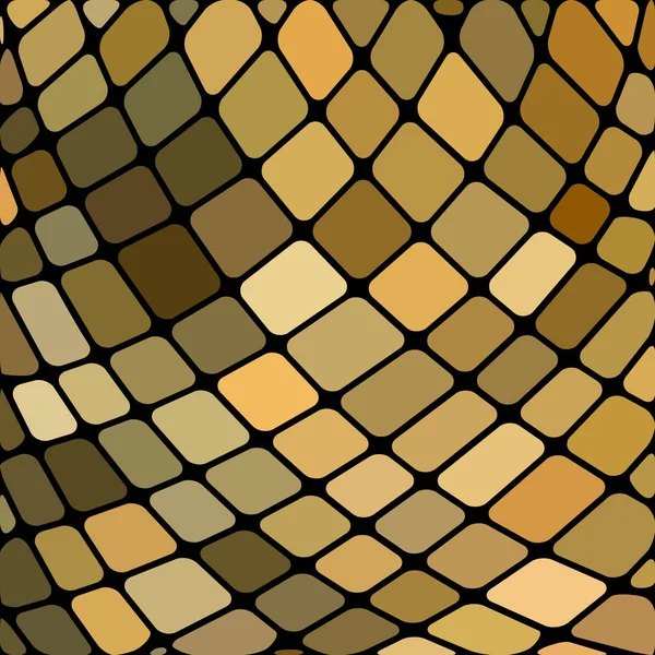 Vector Abstracto Manchado Vidrio Mosaico Fondo Marrón Beige —  Fotos de Stock