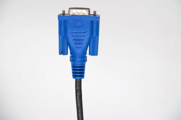 Kable Sieciowe Przyłącze Elektryczne — Zdjęcie stockowe