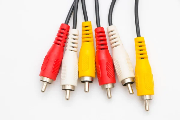 Kabloları Elektrik Bağlantısı — Stok fotoğraf