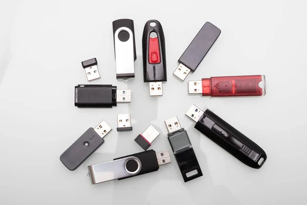 Gama Usb Hardware Eletrônico — Fotografia de Stock