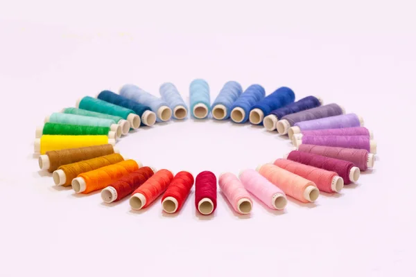 Sewing Yarn Threads Needlework — Stock Photo, Image