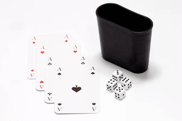 Pokerspiel Glücksspiel Casino — Stockfoto
