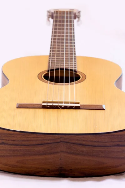 Guitarra Acústica Clásica Instrumento Musical — Foto de Stock