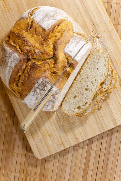 Vers Gebakken Traditioneel Brood — Stockfoto