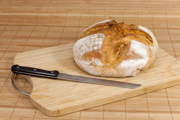 Vers Gebakken Traditioneel Brood — Stockfoto