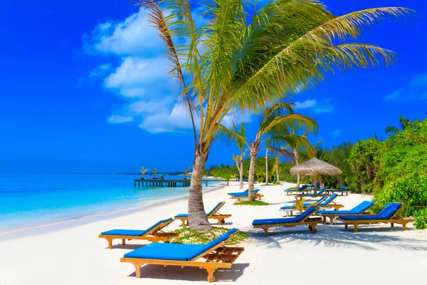 Drömlandskap Fly Maldiverna — Stockfoto