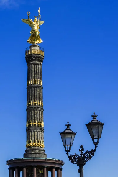 Almanya Berlin Goldelse Gözcü Kulesi Altın Else — Stok fotoğraf