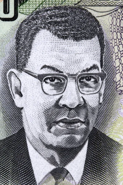 Donald Sangster Retrato Dinheiro Jamaicano — Fotografia de Stock