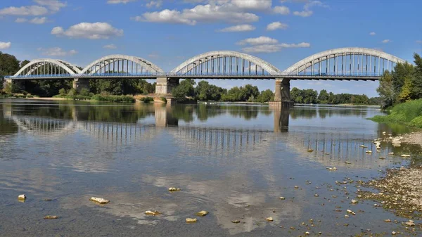 Riverside Élet Loire Völgyben — Stock Fotó