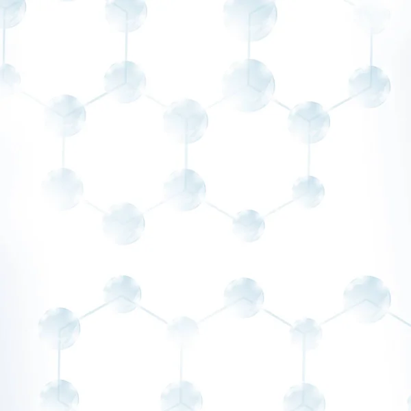 Abstrakta Molekyler Design Strukturera Molekyl Och Kommunikation Vetenskaplig Bakgrund Med — Stockfoto