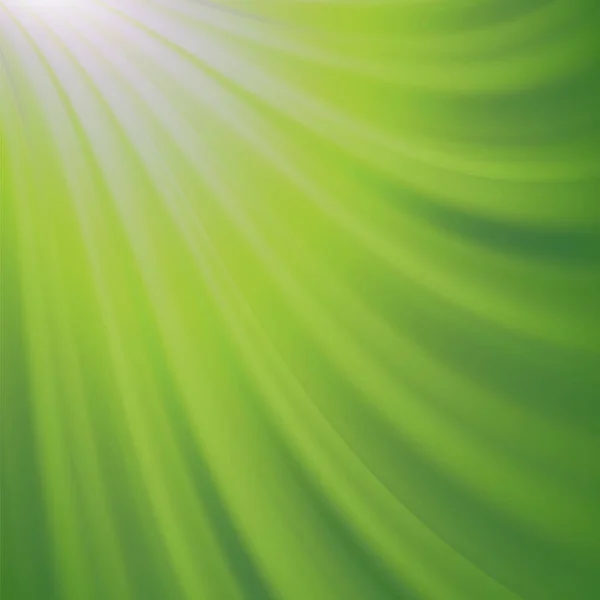 Green Wave Blurred Background Abstract Glowing Pattern — Stock Photo, Image