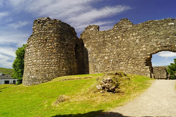 Inverlochy Castle Ist Die Ruine Einer Flachlandburg Der Nähe Des — Stockfoto