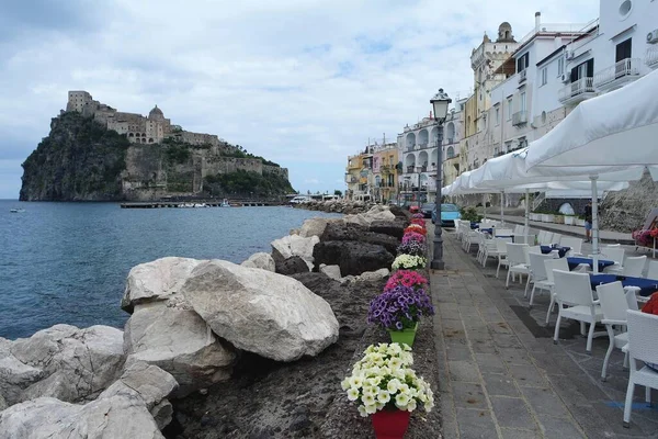 Ischia Ponte Aragonese Castle — Stock Photo, Image