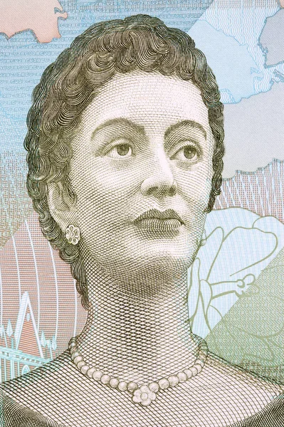 Josefa Camejo Retrato Dinheiro Venezuelano — Fotografia de Stock