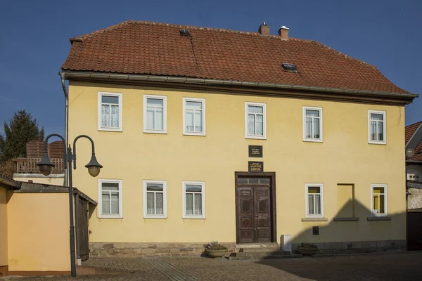 Kötü Berka Thüringen Küçük Bir Kasaba — Stok fotoğraf