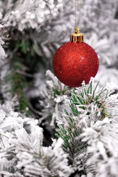 Weihnachtsdekoration Auf Hintergrund Nahaufnahme — Stockfoto