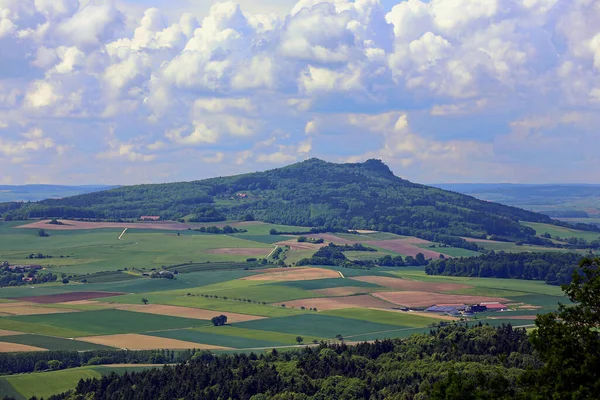 Antigo Vulcão Hohenstoffeln Hegau — Fotografia de Stock