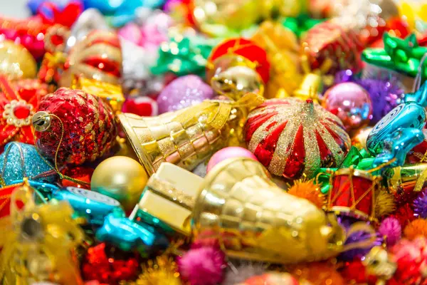 Adornos Navidad Decoración Decoraciones — Foto de Stock