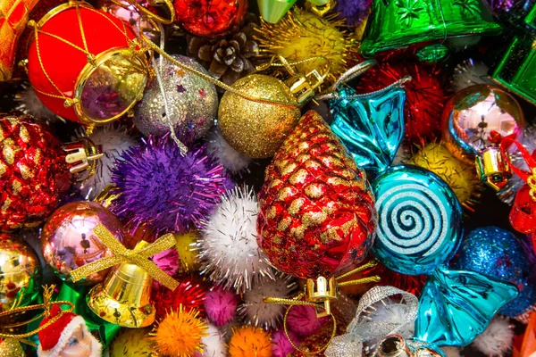 Kerst Ornamenten Decor Decoraties — Stockfoto