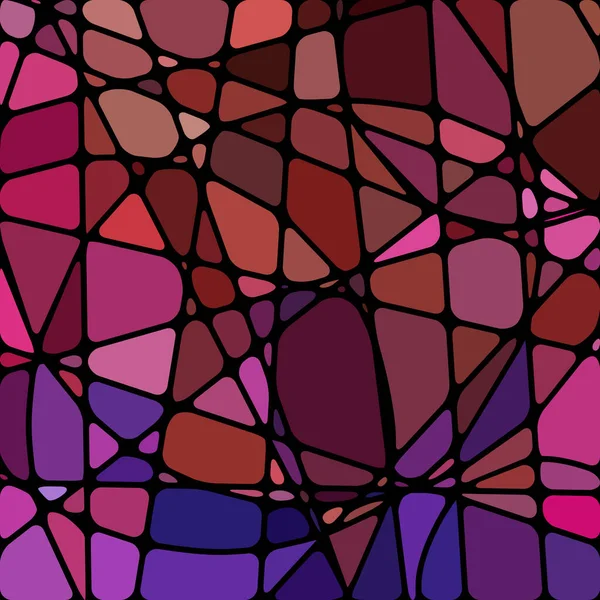 彩色玻璃马赛克背景 紫色和红色 — 图库照片
