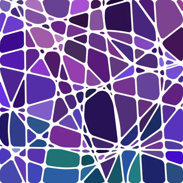 Vetor Abstrato Fundo Mosaico Vidro Manchado Roxo Violeta — Fotografia de Stock