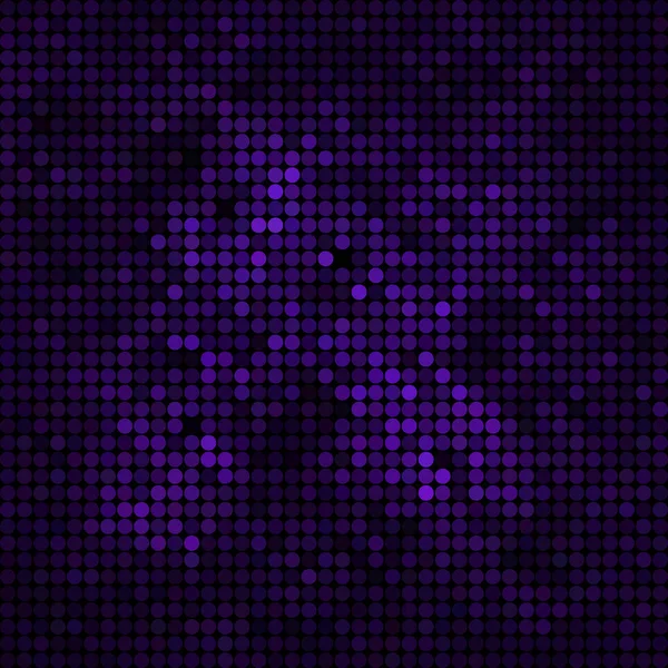 Vector Abstracto Color Redondo Fondo Puntos Púrpura Violeta —  Fotos de Stock