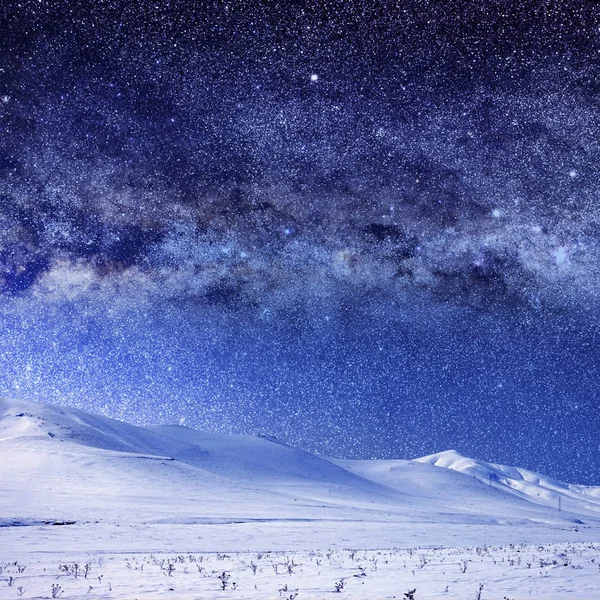 Млечный Путь Реалистической Галактики — стоковое фото