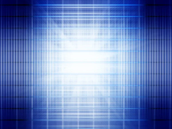 Contexte Abstrait Concept Technologique Avec Manipulation Lumière Bleue Structurelle Lumineuse — Photo