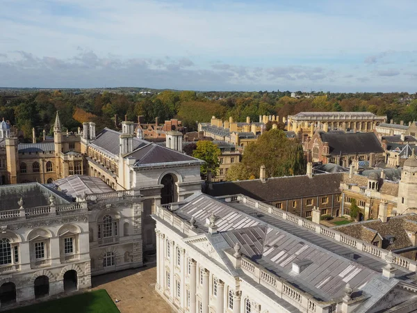 Aerial View City Cambridge — Stock Photo, Image