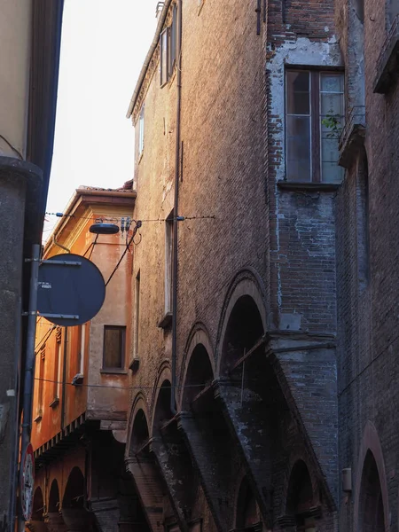 Bologna Talya Için Eski Şehir Merkezinin Görünümü — Stok fotoğraf