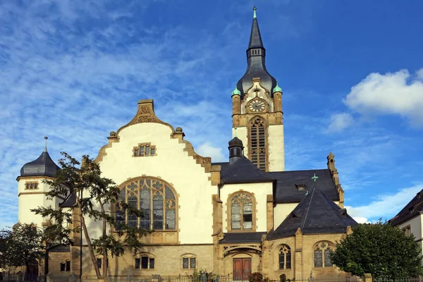 Mírový Kostel Heidelbergově Okrese Handschuhsheim — Stock fotografie