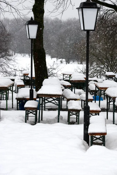 Inverno Cidade — Fotografia de Stock