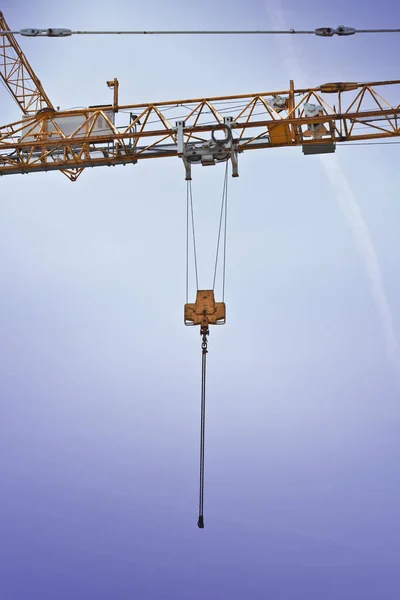 Crane Building Construction Site — Stock Photo, Image